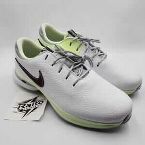Mens Size 12.5 Nike Golf Shoes Air Zoom Victory Tour 3 Low White Volt DX9025-105
